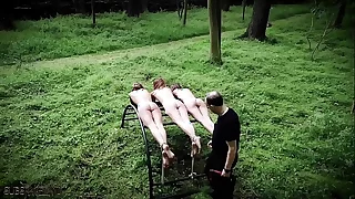 Three teen slaves punishment and humiliated in estimated bdsm
